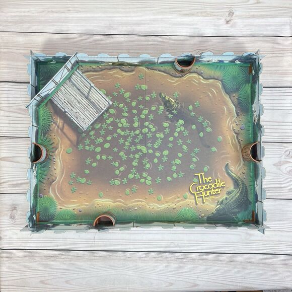 VTG The Crocodile Hunter Board Game 1999 Milton Bradley Steve Irwin - For Parts - Picture 11 of 16